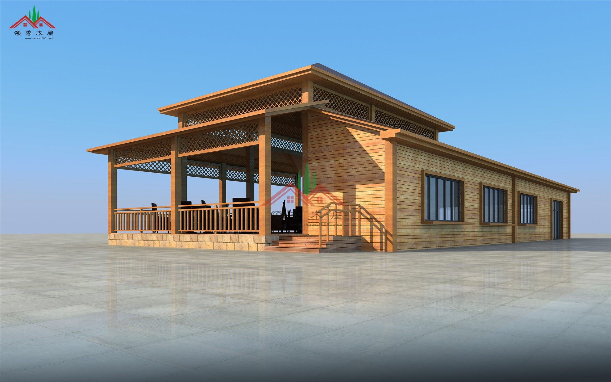 咖啡廳商業(yè)木屋