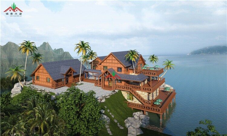 湖邊木屋親水木屋