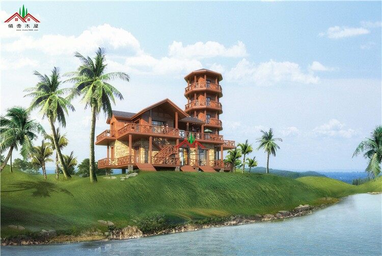 湖邊木屋親水木屋